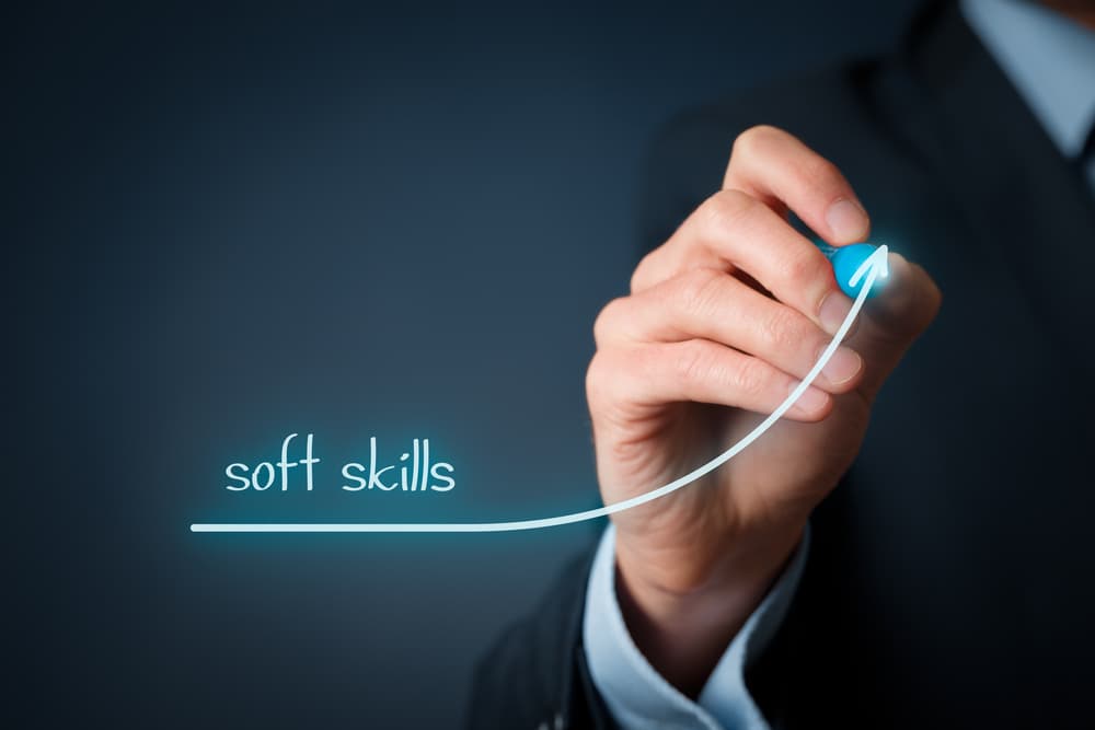 Professional development and soft-skills training concept