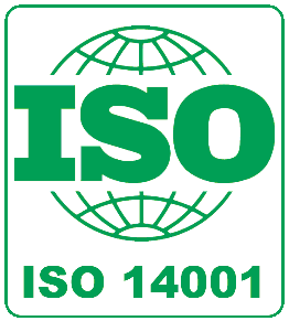 ISO 14001 accreditation logo