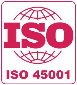 ISO 45001 accreditation logo