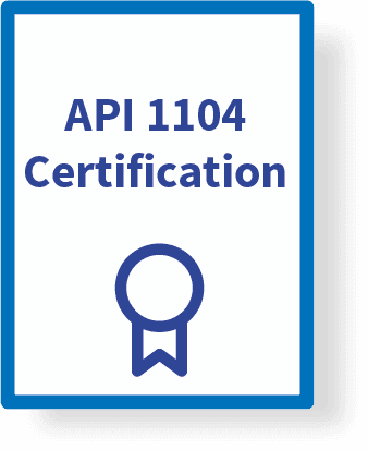 API 1104 certification