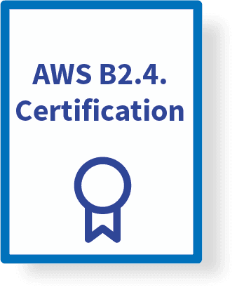 AWS B2.4 certification