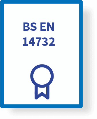 BS EN 14732 certification