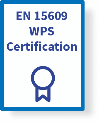 EN ISO 609 WPS certification